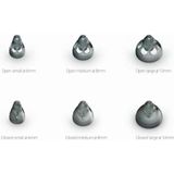 Phonak Smokey Dome - Closed 8mm - 10 stuks