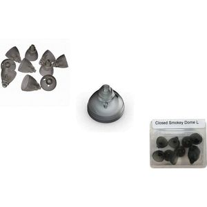 Phonak Smokey Dome Closed Large 10 stuks