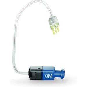 Phonak - M Receiver 4.0 - Hoortoestelontvanger - Blauw - Voor Links