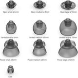 Phonak - Smokey Cap - 10 Stuks - Smokey-Grey - Domes voor Luidsprekers