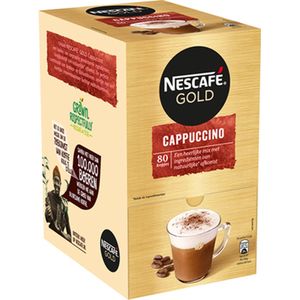 Nescafé Cappuccino, Instant Koffie Sticks (pak 80 stuks)