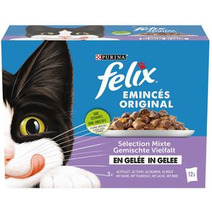 Felix - Pouches in Gelei - Natvoer - 48 x 85 g