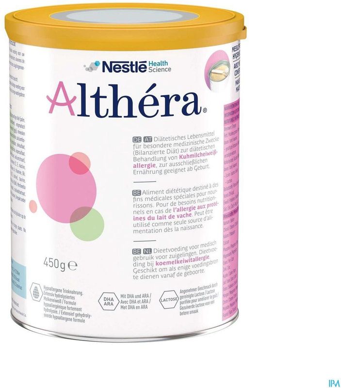 Nestlé Althera HMO Zuigelingenmelk bij Koemelkeiwitallergie 400g