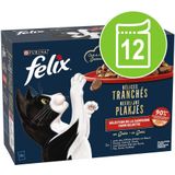 Felix Heerlijke Plakjes in Gelei Selectie Farm 12 x 80 gr