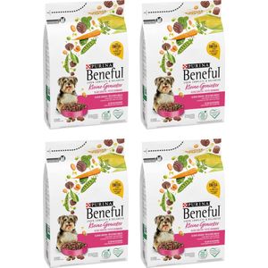 Beneful Kleine Genieter - Hondenvoer Droogvoer - Rund & Tuingroenten - 4 x 2.8 kg