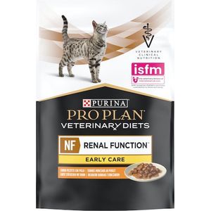 Purina Pro Plan VD NF Early Care Renal Function Kat Pouch Kip - 10 x 85 g