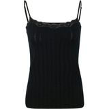 Calida - Etude Toujours - Onderhemd - Zwart - Semi-transparant