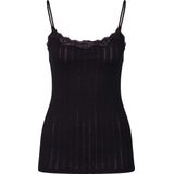 Calida - Etude Toujours - Onderhemd - Zwart - Semi-transparant