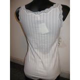 Katoen - Hemd - Streep - Delicaat Kant - Decoratieve Strikken