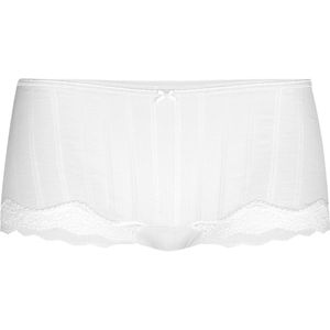 Supima - Lage Slip - Wit - Katoen - Comfortabele Elastische Jersey