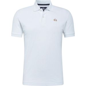 La Martina - Poloshirt - Blauw - Katoenmix
