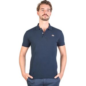 La Martina - Slim-Fit Polo - Blauw - Katoen - Heren