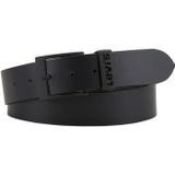 Levi's Ashland metalen riem uniseks, zwart.