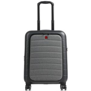 Wenger Syntry Carry-On Case Laptoptrolley Geschikt voor max. (laptop): 35,8 cm (14,1) Zwart/grijs