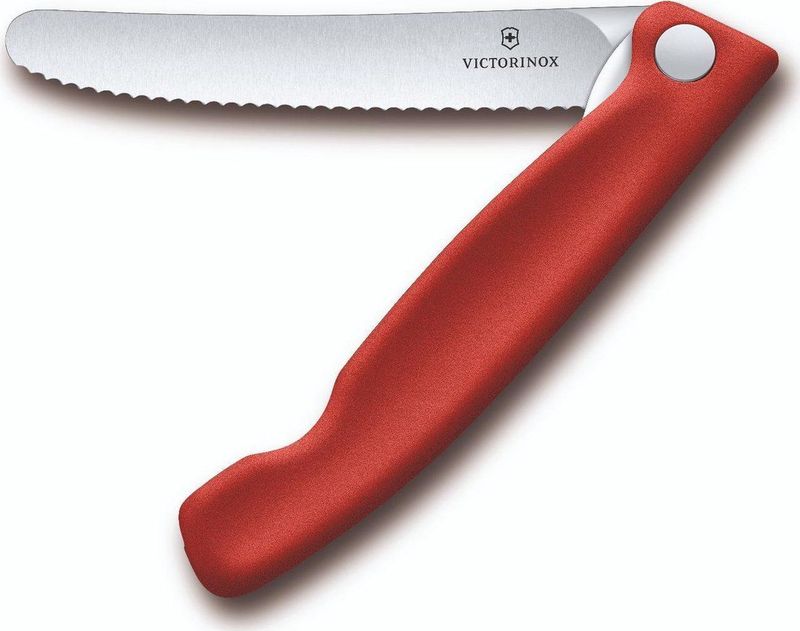 Victorinox - Inklapbaar Tafelmes - Rood - RVS