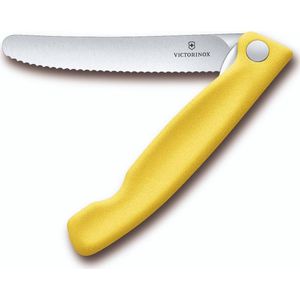 Victorinox Swiss Classic tomatenmes inklapbaar 11cm kartel geel