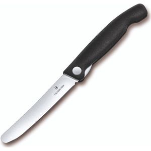 Victorinox Swiss Classic tomatenmes inklapbaar 11cm RVS zwart