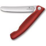 Victorinox Swiss Classic tomatenmes inklapbaar - 11cm - RVS - rood