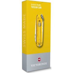 Victorinox Classic SD Transparent zakmes - Tuscan Sun - 7 functies