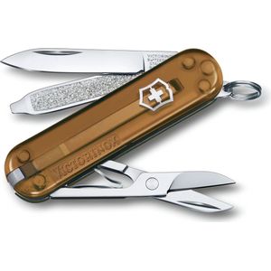 Victorinox Taschenmesser Classic SD Chocolate Fudge (7 functies, krullen, schere, nagelfeile), klein