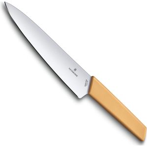 Victorinox Swiss Modern Vleesmes - 19cm - RVS/PP - Honing Geel