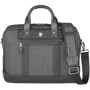 Victorinox Architecture Urban 2 aktetas 42 cm laptopvak melange grey-black