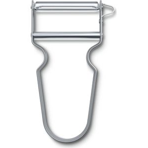 Victorinox REX Peeler - Iconische Dunschiller - Ultra-Scherp - Ergonomisch - Aluminium - Geborsteld