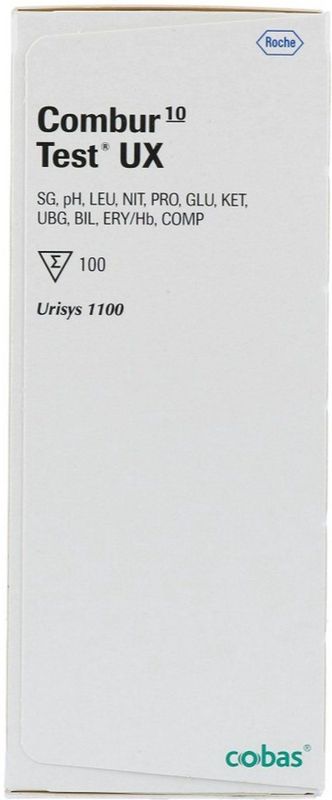Combur 10 UX - Urine Teststrips - 10 Tests - Roche