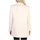 Guess - Blazer - Wit - 100% Polyester - Knoopsluiting - Lange Mouwen