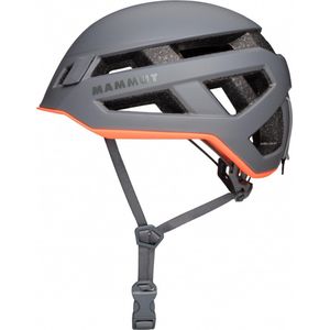 Mammut - Helmen - Crag Sender Helmet Titanium voor Unisex - Maat 56-61 cm - Grijs
