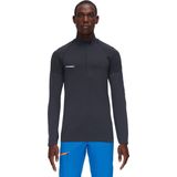 Mammut - Trift - Longsleeve - Blauw - Merinowol/Polyamide