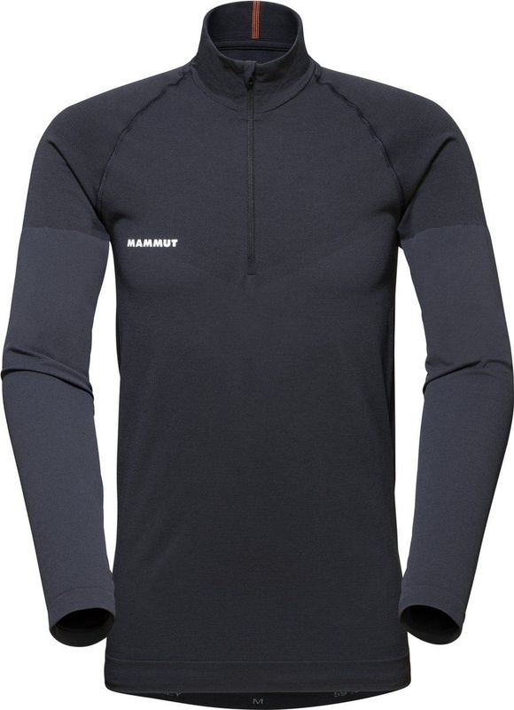 Mammut - Trift - Longsleeve - Blauw - Merinowol/Polyamide