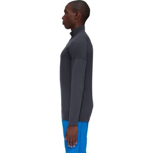 Mammut - Trift - Longsleeve - Blauw - Merinowol/Polyamide