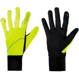 Odlo Intensity Safety  Hardloophandschoenen - Unisex - geel/zwart