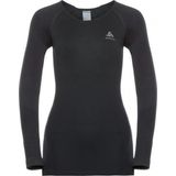 Odlo Suw Top Crew Neck L S Performance Warm Sportshirt Dames - Black
