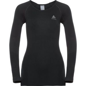 Odlo Suw Top Crew Neck L S Performance Warm Sportshirt Dames - Black