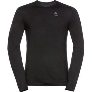 ODLO Bl Top Crew Neck L/S Natural 100% Merino Warm Thermoshirt Heren - Maat M