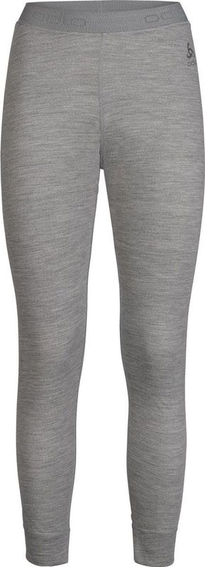 Odlo Suw Bottom Pant Natural % Merino Warm Dames Thermobroek - Grey Melange