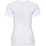 Odlo - Performance Light - Sportshirt - White - Naadloos - Korte Mouwen