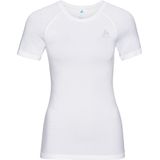 Odlo Bl Top Crew Neck S S Performance Light Dames Sportshirt - White
