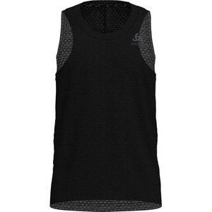 Odlo - Millennium Linencool - Shirt - Zwart - Ronde Hals Zonder Mouwen