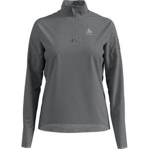 Odlo - Midlayer Pillon - Skipully - Grey Melange - Materiaal: Geborsteld