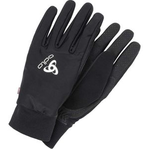 Odlo - Langlaufkleding - Gloves Finnfjord Warm Black voor Unisex - Maat XS - Zwart