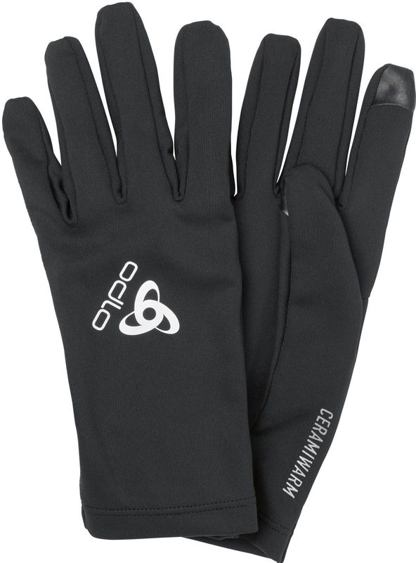 Odlo Ceramiwarm heren handschoenen light zwart maat S