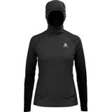 ODLO - Zeroweight Ceramiwarm - Hoodie - Zwart - Technisch Jersey Jacquard