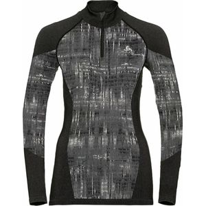 ODLO Blackcomp LS Half-Zip Dames - Zwart