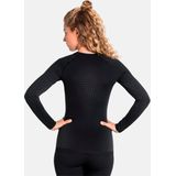 Odlo - Performance Warm Eco - Basislaagtop - Dames - Zwart - Gerecycled Materiaal