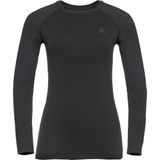 Odlo - Performance Warm Eco - Basislaagtop - Dames - Zwart - Gerecycled Materiaal