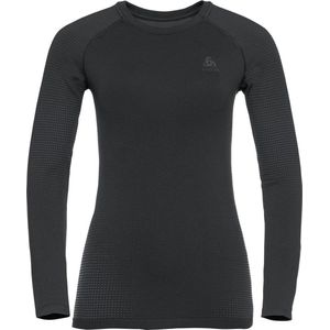 Odlo - Performance Warm Eco - Basislaagtop - Dames - Zwart - Gerecycled Materiaal