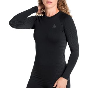 Odlo - Performance Warm Eco - Longsleeve - Zwart - Gerecycled Materiaal